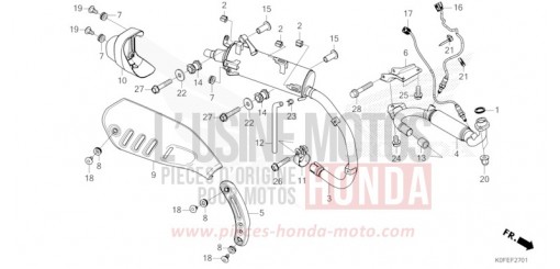 ABGAS-SCHALLDAEMPFER (2) Z125MAS de 2025